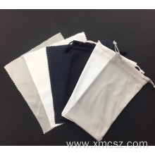 Gray solid color high quality lens cloth
